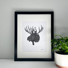 Load image into Gallery viewer, Moose Print