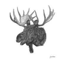 Load image into Gallery viewer, Moose Print