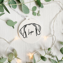 Load image into Gallery viewer, Custom Pet Ears Ornament