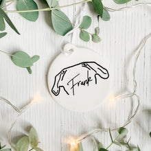 Load image into Gallery viewer, Custom Pet Ears Ornament