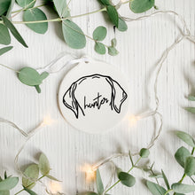 Load image into Gallery viewer, Custom Pet Ears Ornament